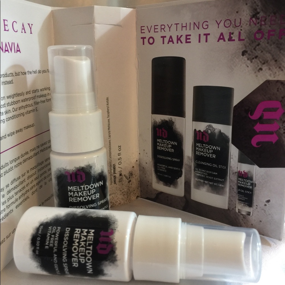 2-Urban Decay .05floz Meltdown Makeup Dissolving